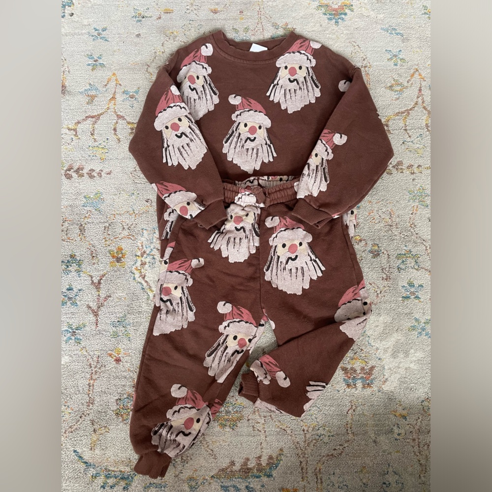 Zara Kids Santa Sweatsuit